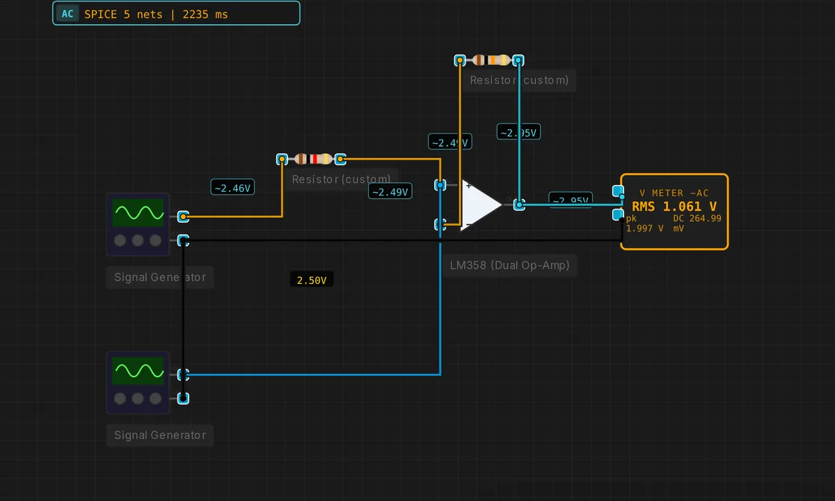 Op-Amp Inverting Amplifier