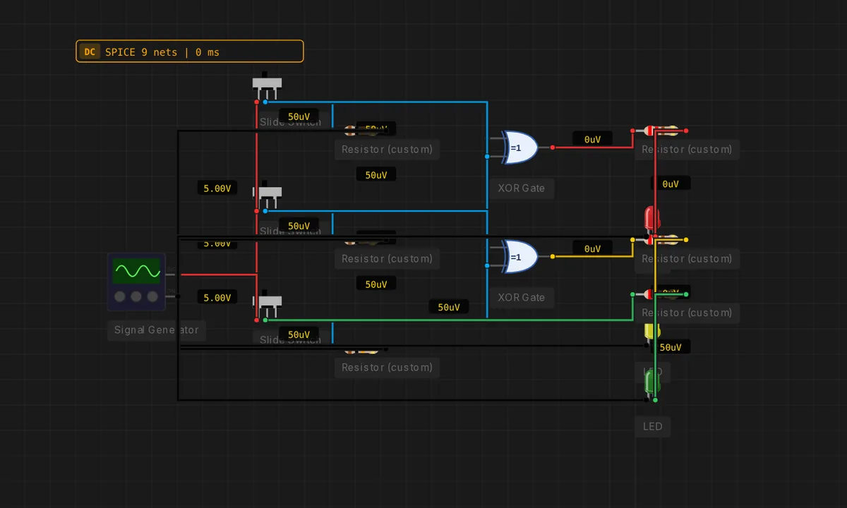 3-Bit Binary → Gray Converter