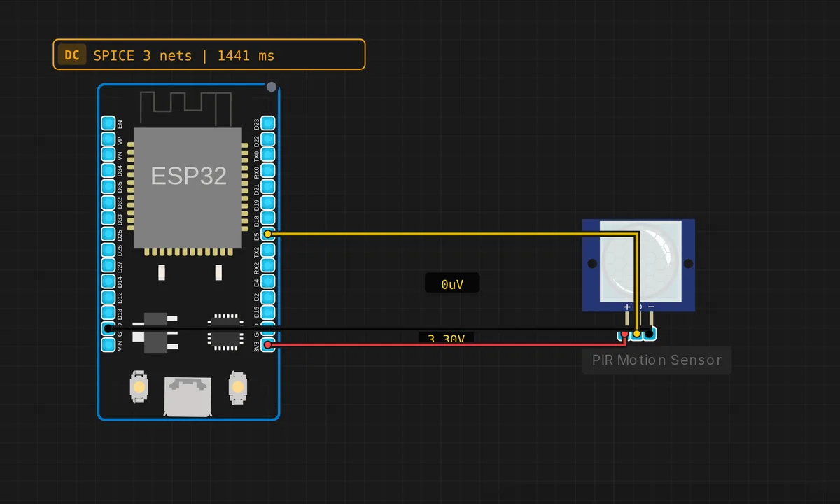 ESP32: PIR Motion Detector