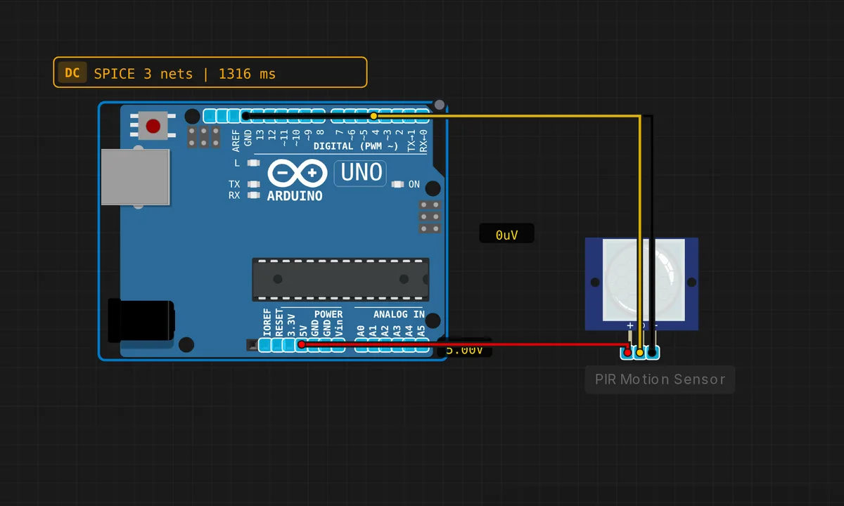 Uno: PIR Motion Detector